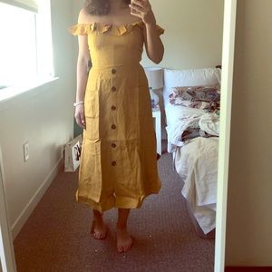 reformation hattie dress
